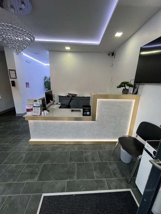 2 - Seat Reception Desk (Fitting Included)