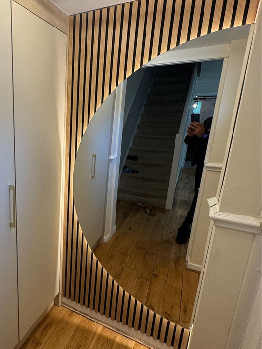 Hallway design (acoustic panels)