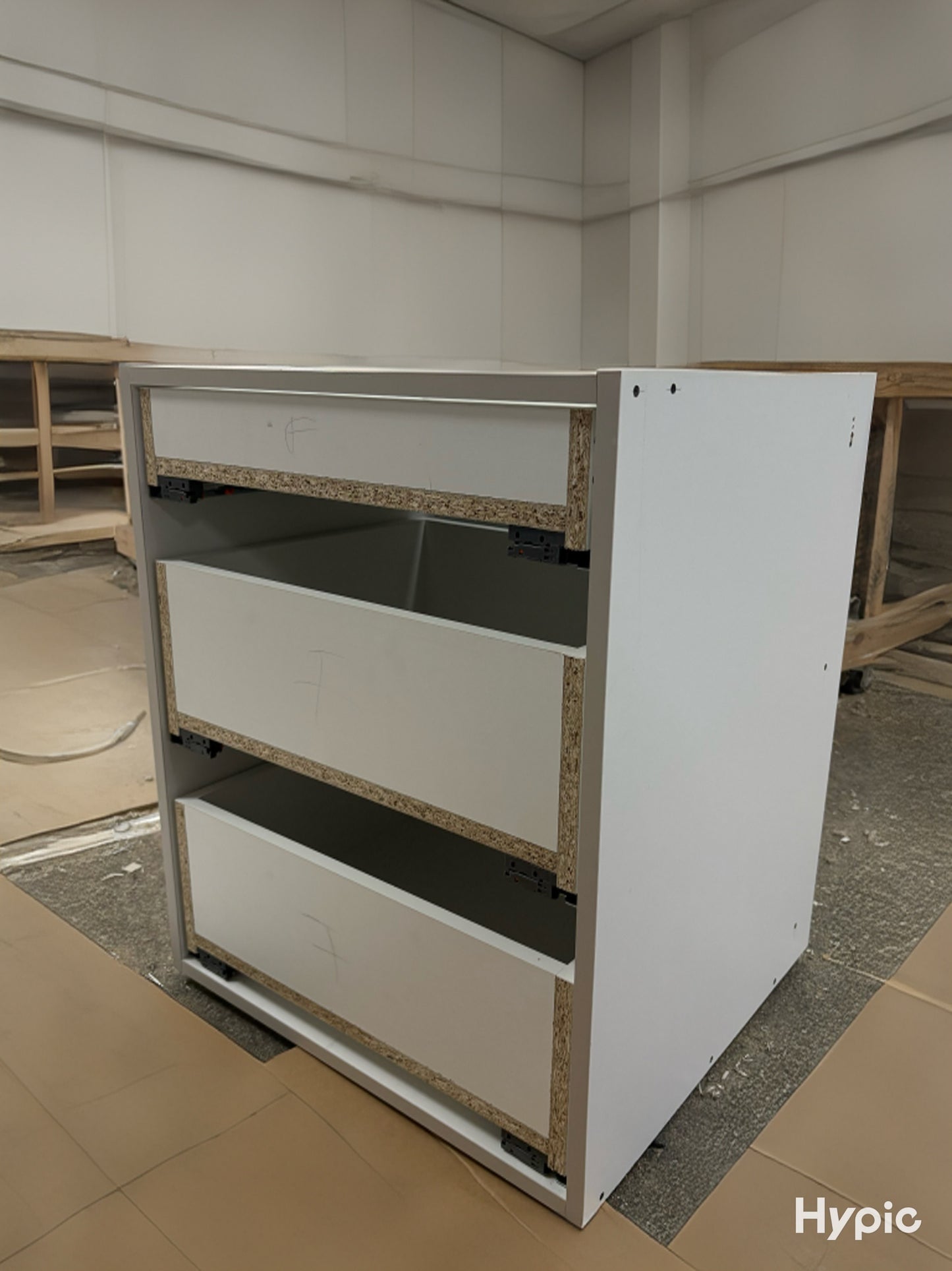 Kitchen Base Drawer Unit - White