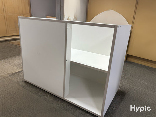 Kitchen Corner Blanking Base Unit - White