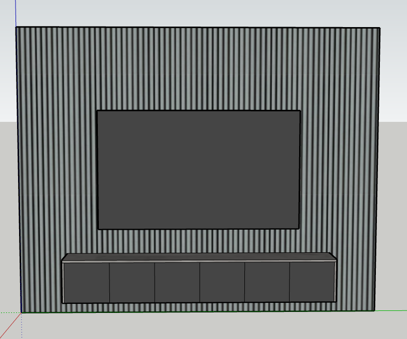 Media wall package 1 (3m)