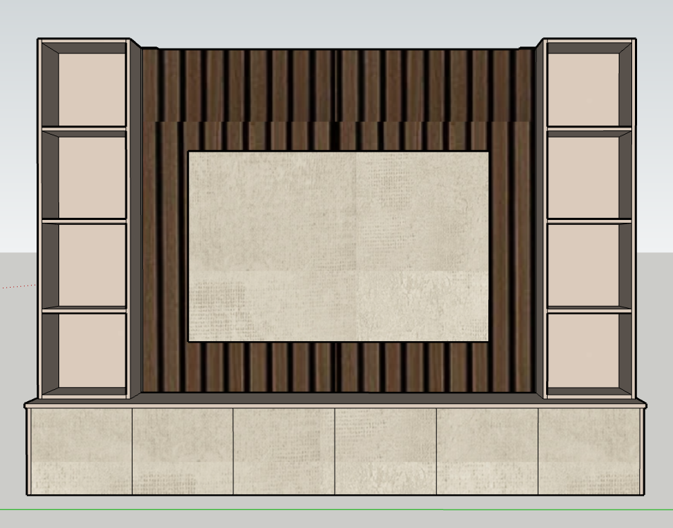 Media wall package 3 (3m)