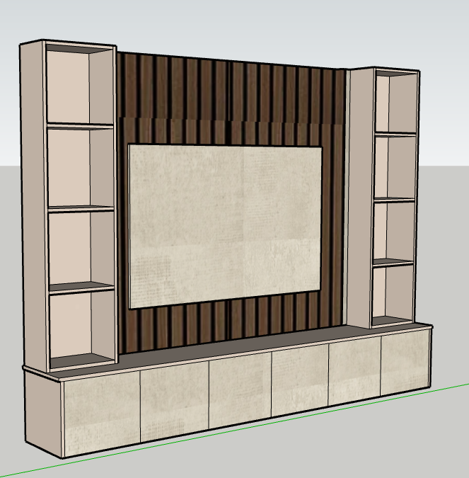 Media wall package 3 (3m)