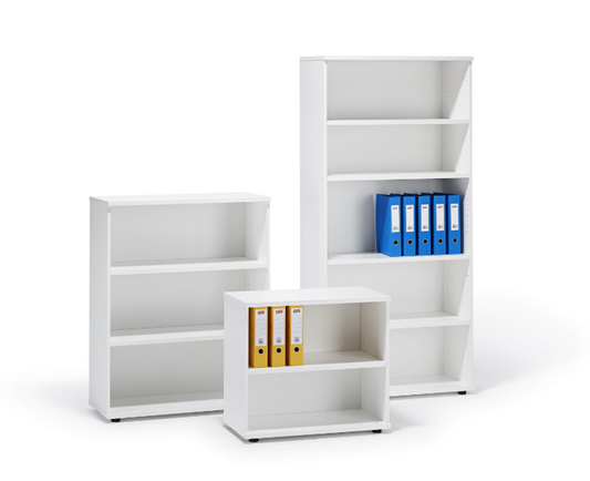 Office bookcase units - White